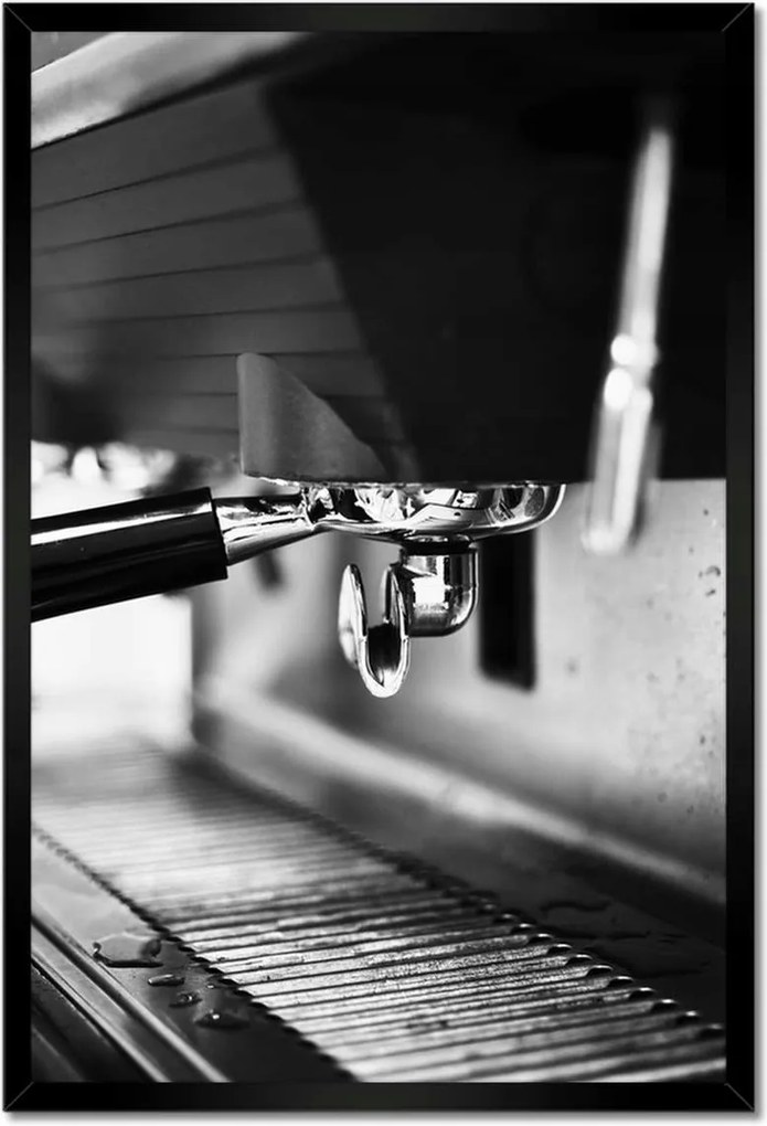 Poszterek keretben 40x60 Kávéfőző kávézó