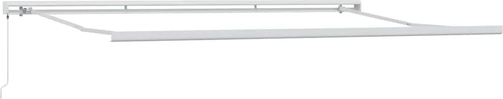 vidaXL Napernyő keret Fehér 500 × 300 cm Alumínium