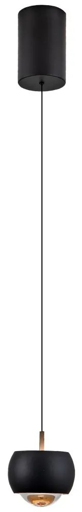 Immax NEO 07219L - LED dimmelhető DORMINE csillár 6W/230V matt fekete Tuya +DO