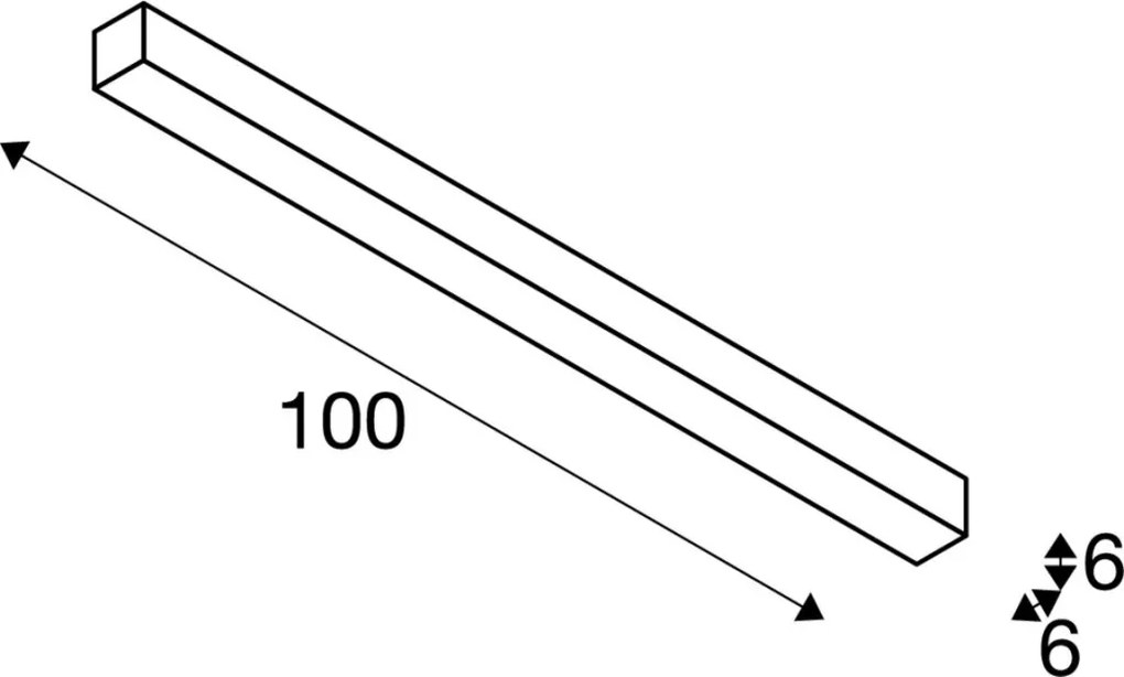 SLV Q-LINE 1000688 Felületi spotlámpa 3x46W/LED 4000K 2300LM IP20