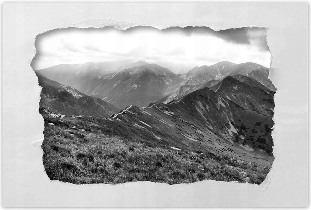 Poszterek 90x60 Tátra Lengyel hegyek Kilátás