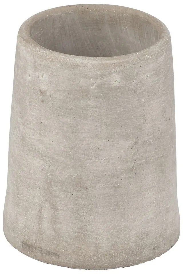 Villena szürke beton fogmosó pohár - Wenko