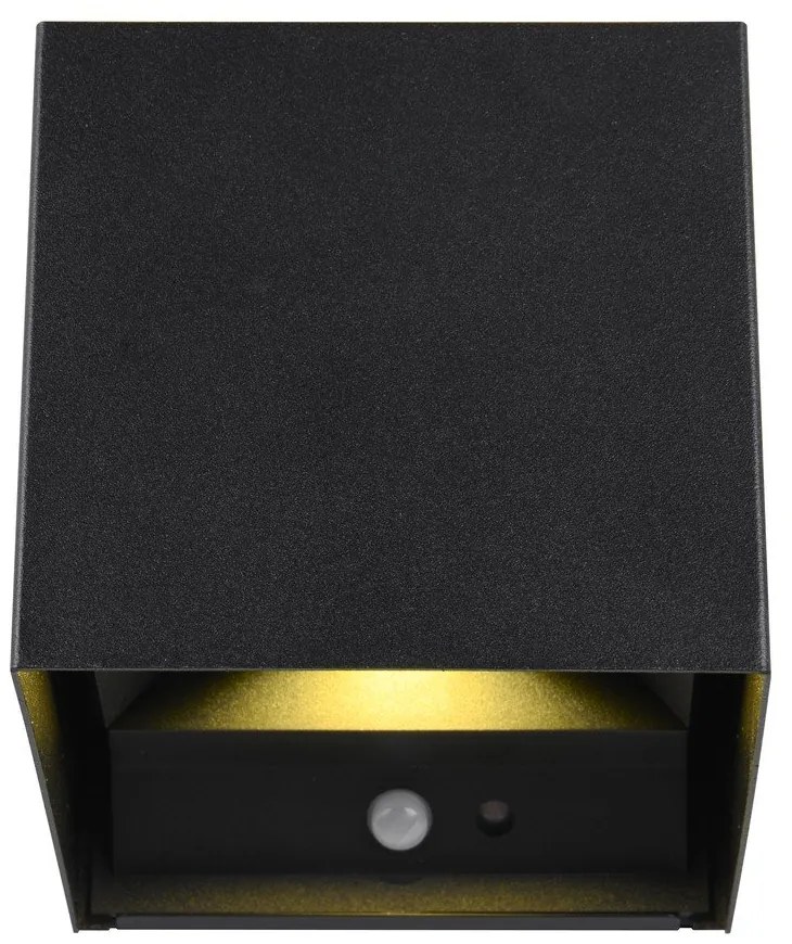 Fekete LED fali lámpa Talent – Trio