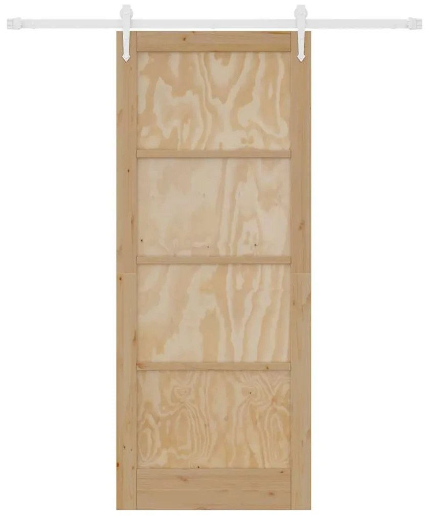 Csúszó ajtó Egyéb ORKDAL Természetes és fehér 86 x 211 cm