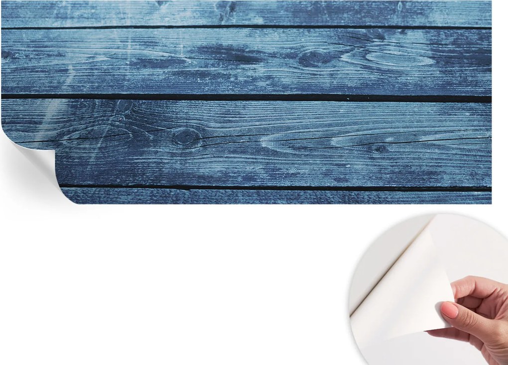 Mosható öntapadós fotótapéta étkezőbe Rusztikus padló 250x104 cm