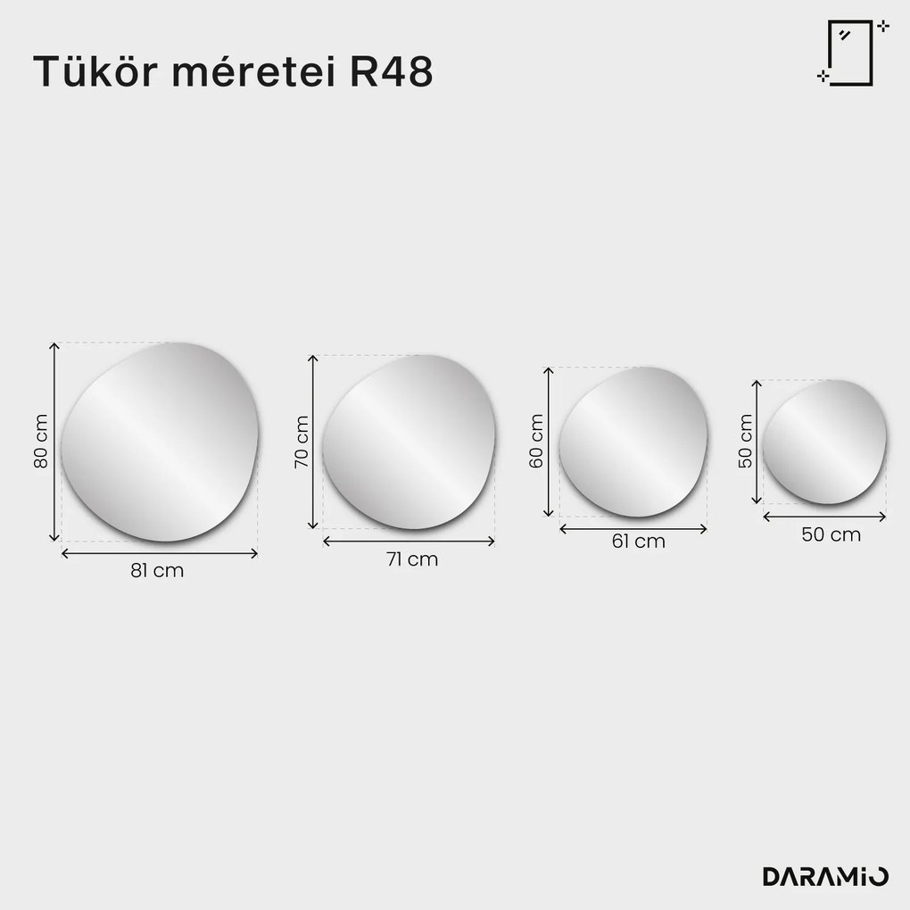 Szivárványos tükör – Pure Collection R48