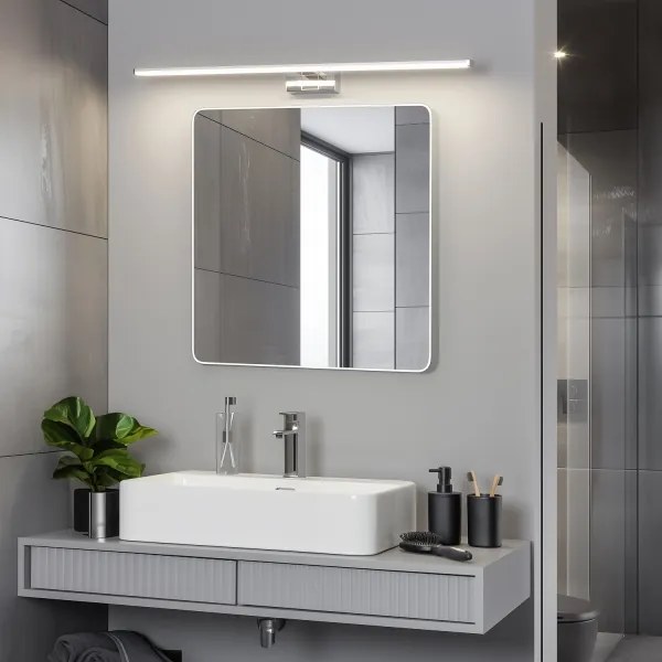 Brilagi - VESTRA LED fürdőszobai tükörvilágítás, 15 W, 230 V, 80 cm, IP44, króm