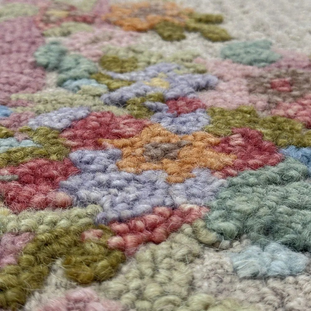 Kézi szövésű gyapjú szőnyeg 200x300 cm Elise Floral – Flair Rugs
