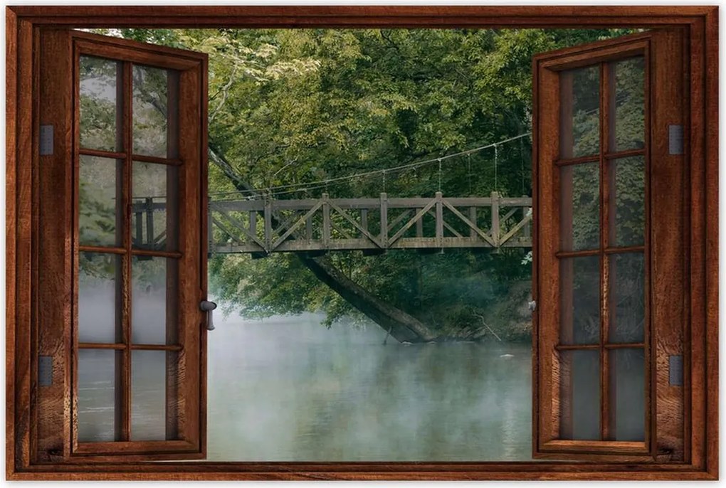 Poszterek 60x40 Híd Építészet Tájkép