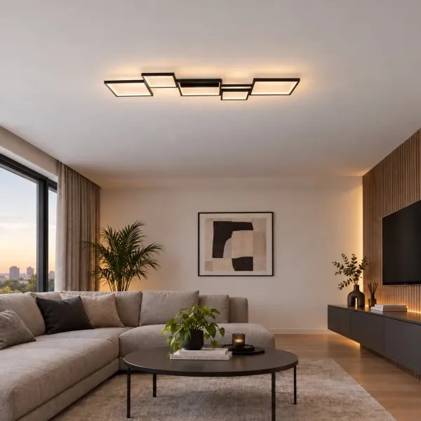 BRILAGI - SHIFT LED mennyezeti lámpatest LED/42W/230V 4000K 47,5x122 cm fekete