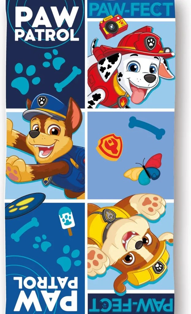 Mancs Őrjárat Paw-fect fürdőlepedő, strand törölköző 70x140cm (Fast Dry)