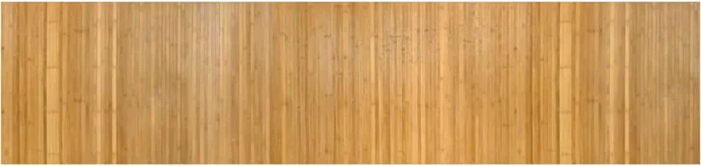 vidaXL négyszögletű természetes bambusz szőnyeg 70 x 300 cm