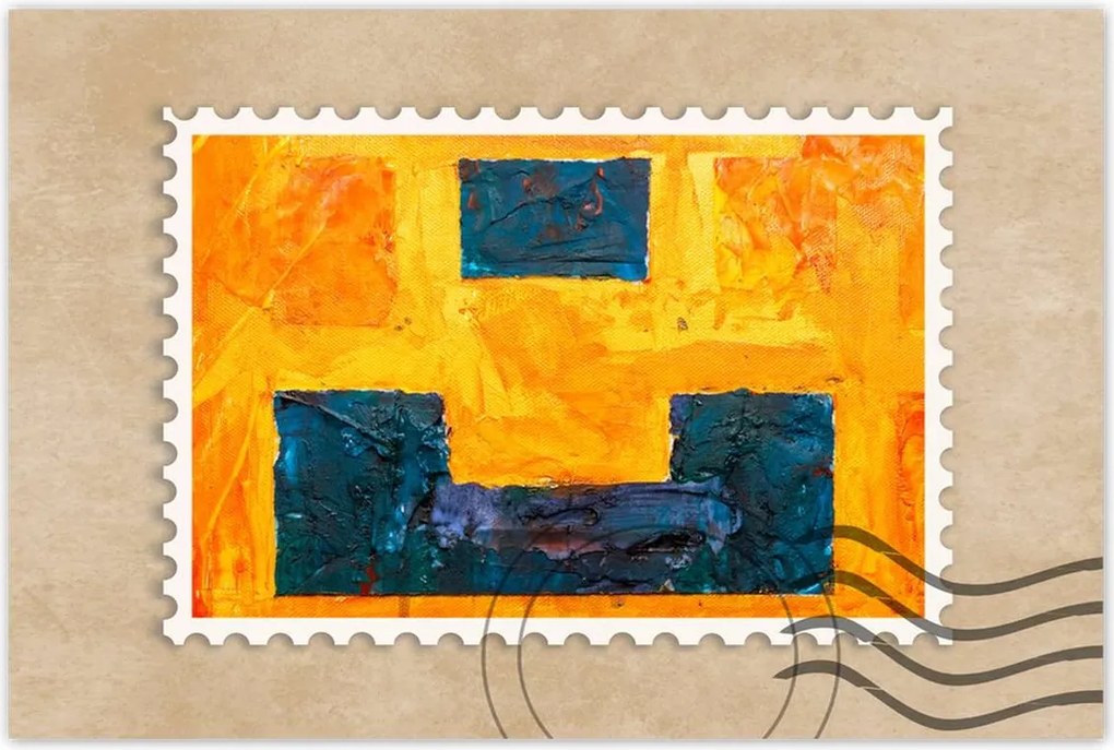 Poszterek 90x60 Absztrakt Nagy kutya