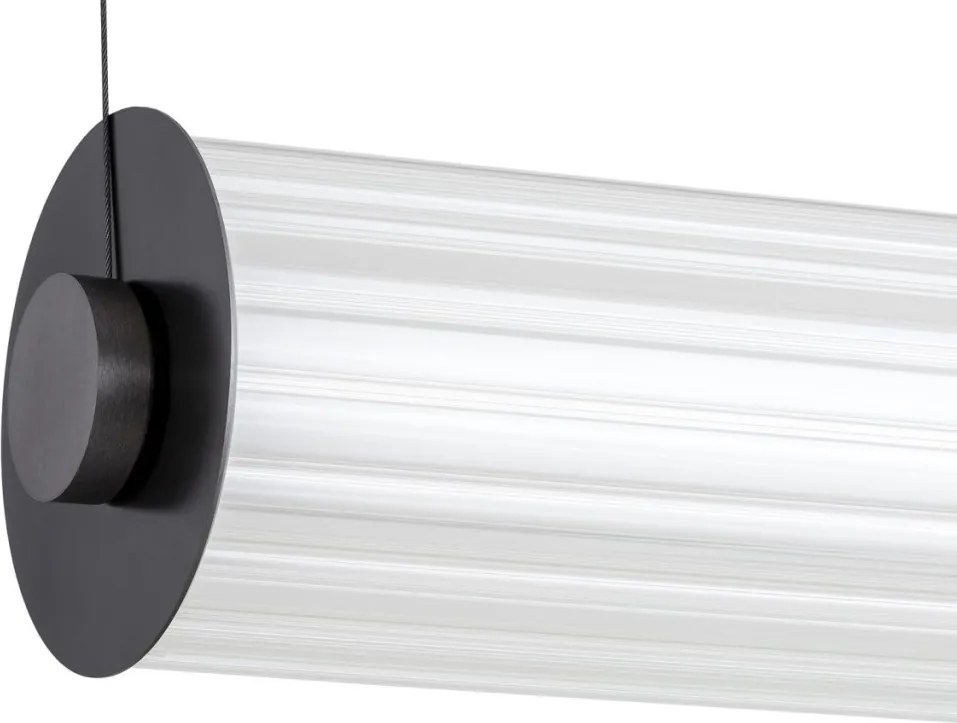 ARGON 8625 HAMPTON Modern Led Függesztett Lámpa Átlátszó, Titán LED IP20