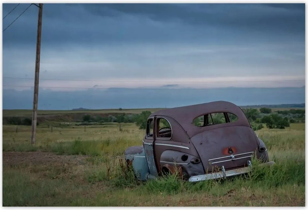 Poszterek 155x105 Rozsdás autó