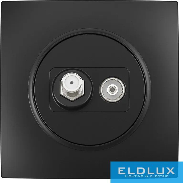 ELDELIN SAT + TV aljzat (13db) Fekete