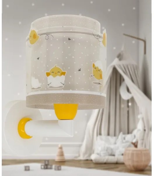 Dalber 76879 - Gyerek fali lámpa BABY CHICK 1xE27/15W/230V