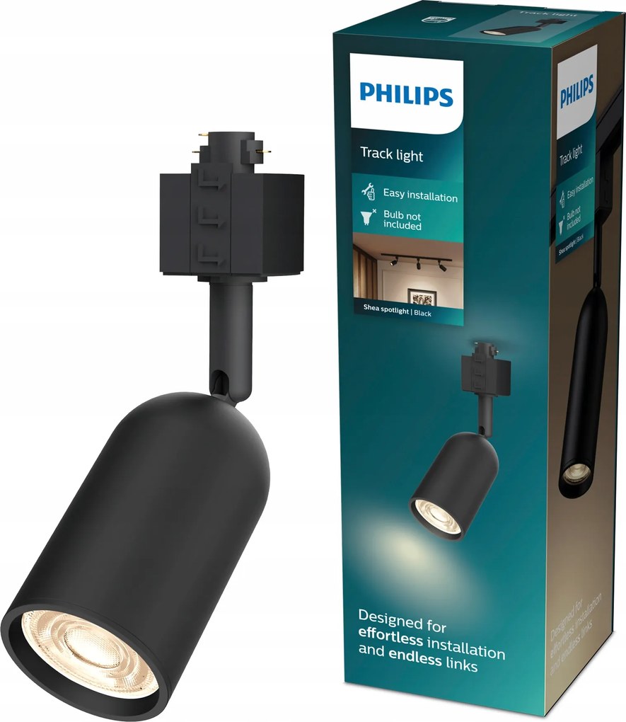 Sínre szerelhető spotlámpa Led sínre GU10 EasyLink Shea Philips