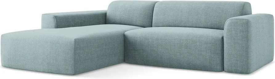 Kék sarokkanapé (bal oldali-heverő résszel) Keli – Makamii