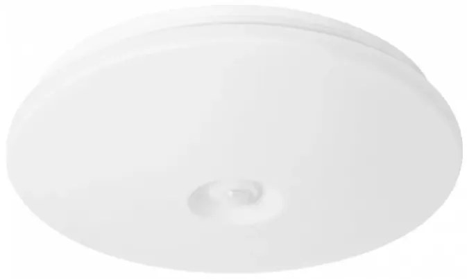 EcoLight LED 18 W-os ø330 mm beépített mozgásérzékelős kerek fehér mennyezeti lámpa IP44-es védettségű