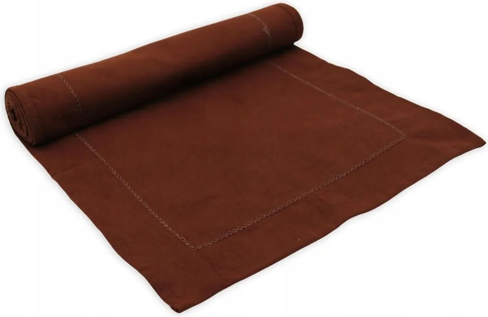 Home Elements Asztali futó 33 x 130 cm, csokoládé és gesztenye