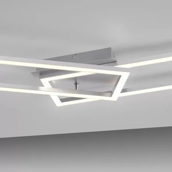 Leuchten Direkt 14691-55 - LED Dimmelhető felületre szerelhető csillár IVEN 2xLED/18W/230V