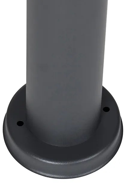 Okos kültéri lámpaoszlop antracit 80 cm Wifi-vel P45 - Rox