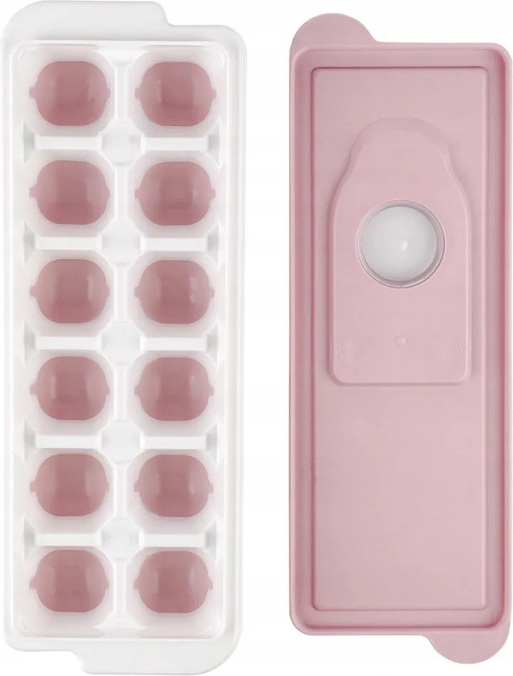 Jégkocka fagyasztására szolgáló Szilikon öntőforma jégkocka fedővel