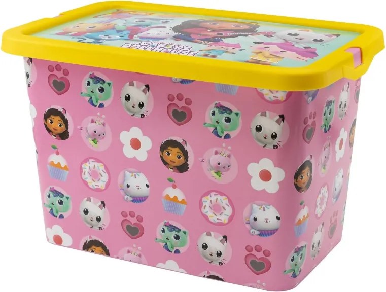 Gabi babaháza Wonderland műanyag tároló doboz 7 L
