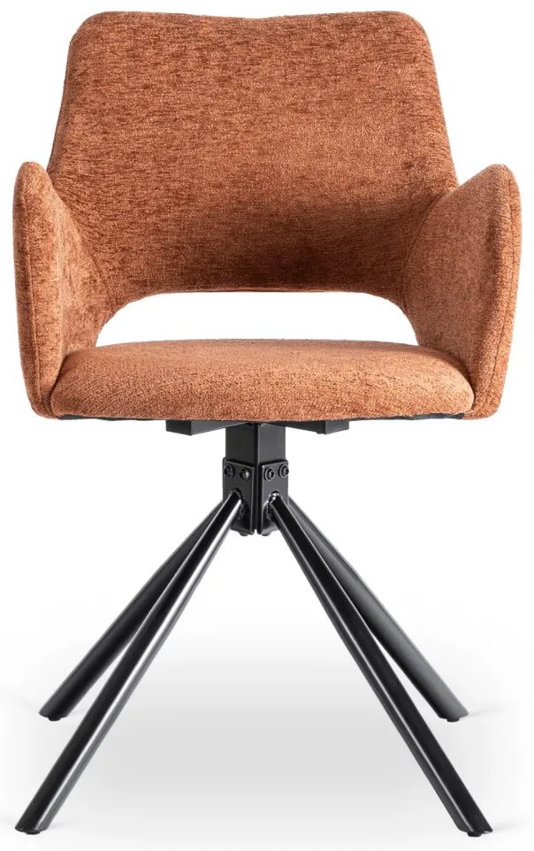 Forgó Étkező/Tárgyaló Rozsdabarna Színben. FLAV