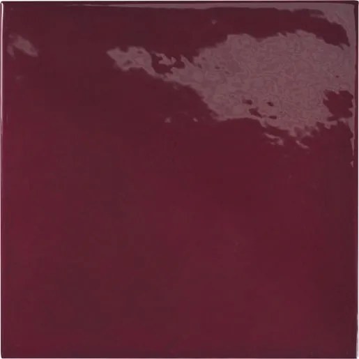 Burkolat Equipe Village aubergine 13x13 cm fényes VILLAGE25624