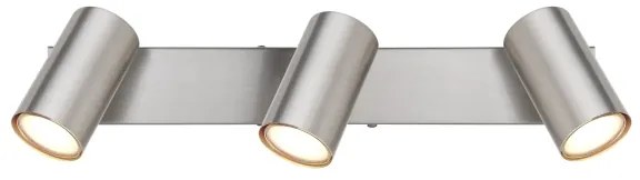 Globo 57911-3 - spotlámpa ROBBY 3xGU10/25W/230V matt króm