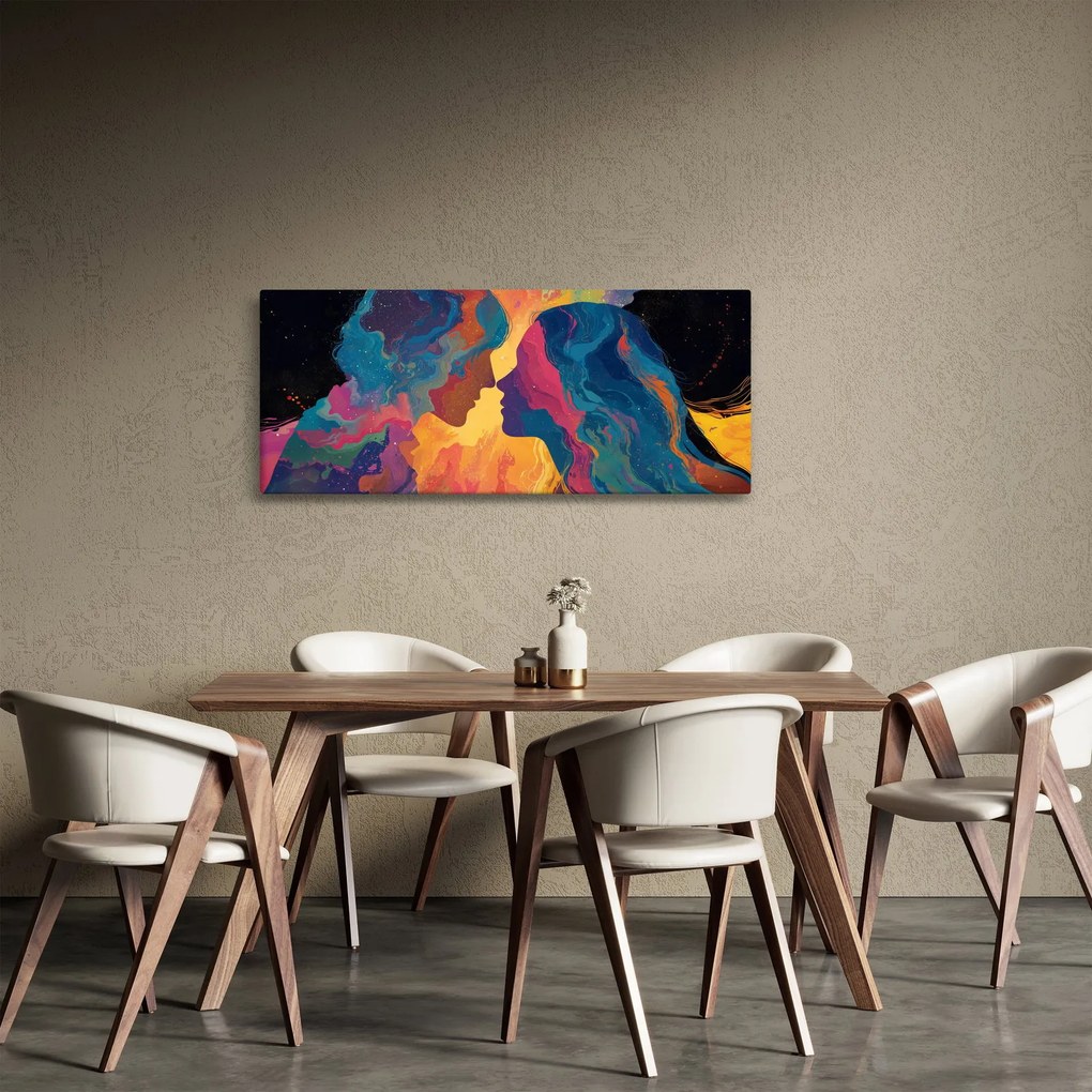 Kép - Kozmikus szerelem (120x50 cm)