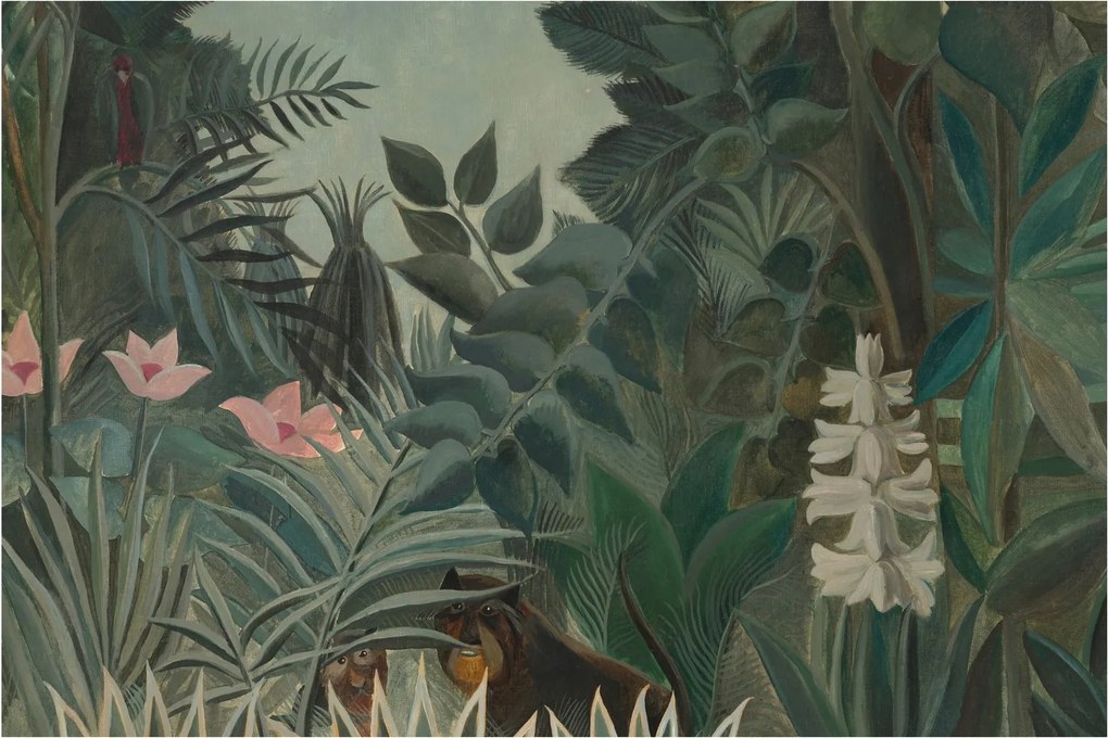 Kép - Henri Rousseau, The Equatorial Jungle, reprodukciók (90x60 cm)