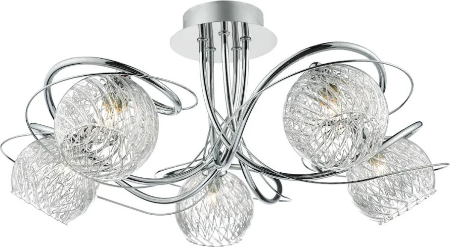 DAR LIGHTING REH0550 REHAN Mennyezeti Csillár Csiszolt Króm G9 IP20