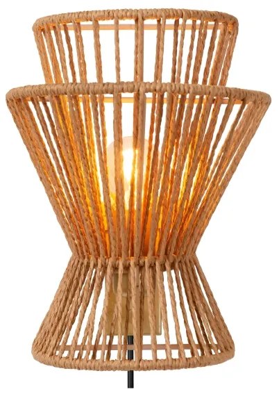 Lucide 10220/01/72 - Fali lámpa TASMAN 1xE27/60W/230V bézs