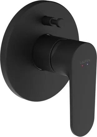 Laufen PRO X fürdőkád csaptelep csaptelep nélkül fekete HF506975198000