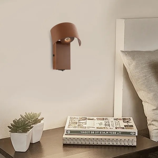 Brilagi - LED Fali lámpa VASTO LED/3W/230V barna