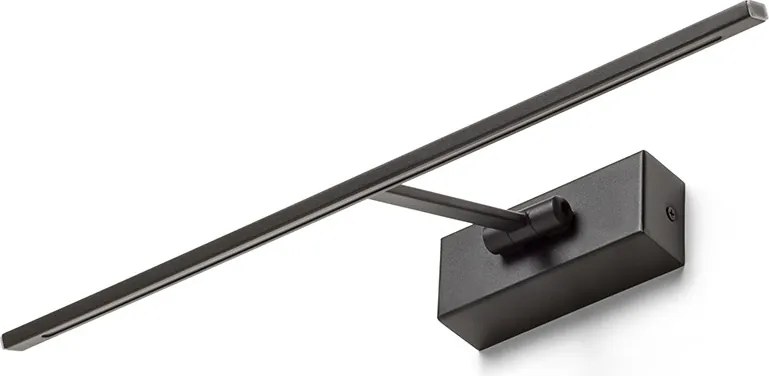 RENDL FRESCO 45 fali lámpa fekete 230V LED 8W 3000K