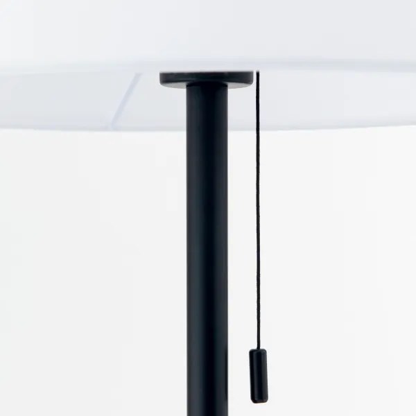 Orion Dimmelhető 12-1186/1 - Állólámpa LUDWIG 1xE27/40W/230V fehér/fekete