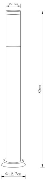 Globo 31588A - Kültéri lámpa BOSTON 1xE27/60W/230V