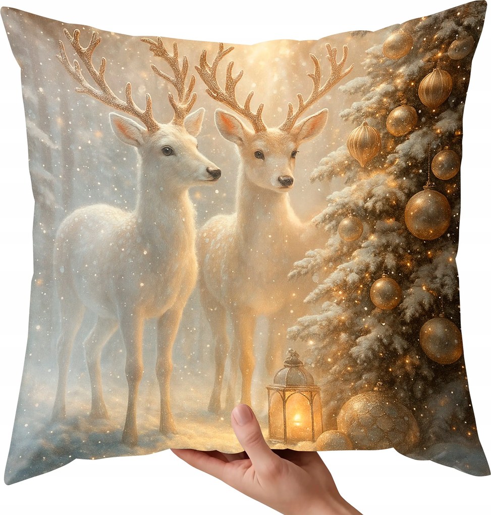 Karácsonyi díszpárnahuzat 40x40 díszpárnahuzat