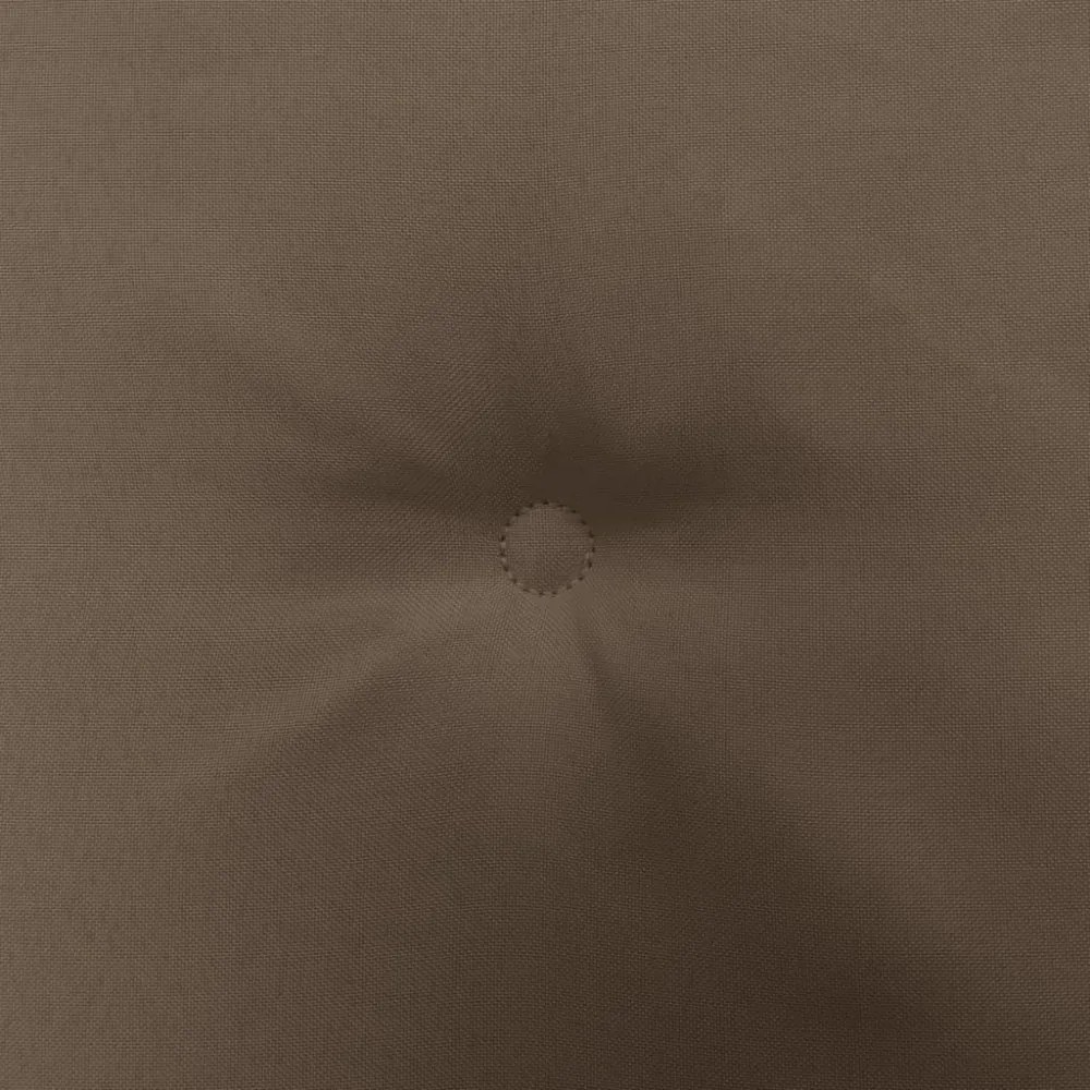 tópszínű oxford szövet kerti padpárna 200x50x4 cm