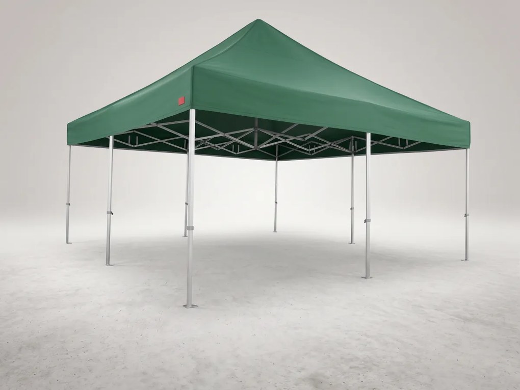 Összecsukható sátor 5×5 m – alumínium hexagon profi, Piros