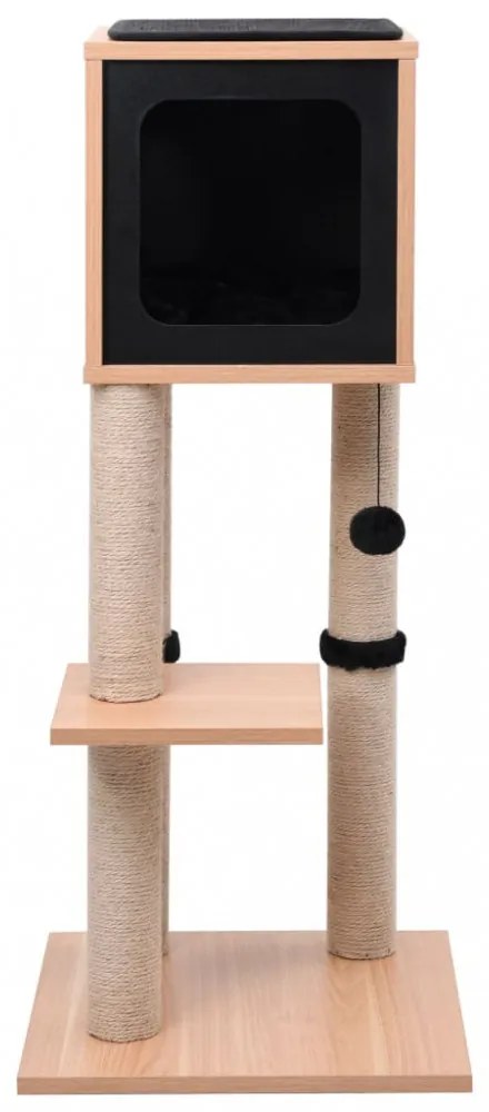 vidaXL macskabútor szizál kaparófákkal 90 cm