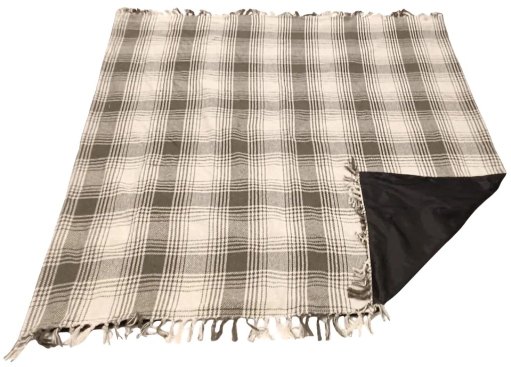 Piknik takaró TAKE A PLAID 160x160 cm, zöld
