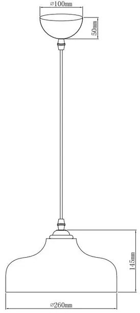 Lámpa Mennyezeti lámpatest MARITE,7085,AC220-240V,50/60Hz,1*E27,IP20,átmérő 26cm,egyes,fekete/arany