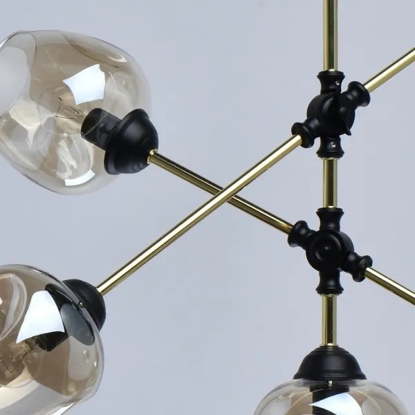 De Markt - Csillár rúdon HAMBURG MEGAPOLIS 5xE14/40W/230V