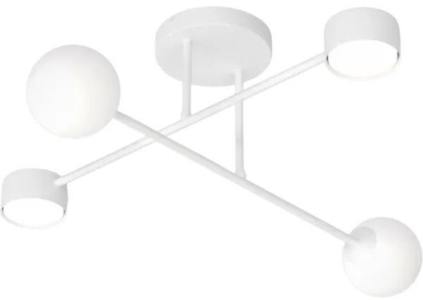 Felületre szerelhető csillár HOLON 2xG9/8W/230V + 2xGX53/12W fehér