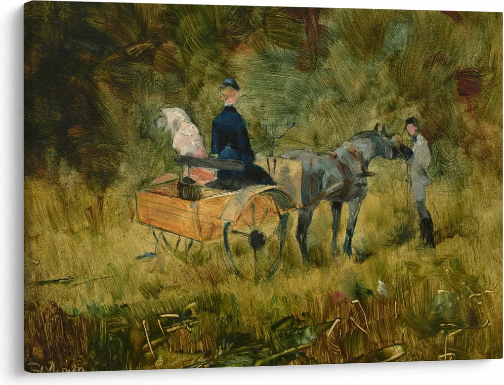 Kép - Henri de Toulouse-Lautrec, The Trap, reprodukciók (70x50 cm)